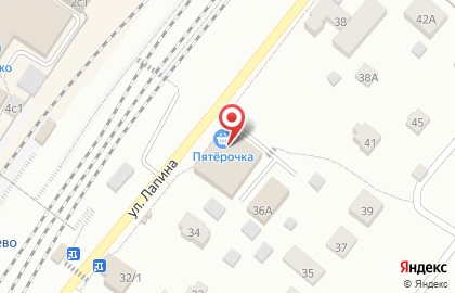 Супермаркет Пятёрочка в Москве на карте