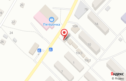 Продуктовый магазин Смак в Рязани на карте