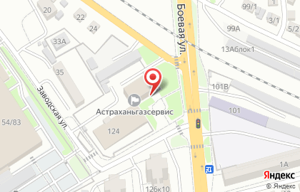 Аварийная газовая служба на Боевой улице на карте