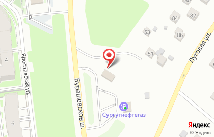 Автомойка, ОАО Сургутнефтегаз на карте