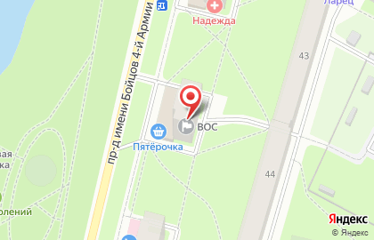 Аптека А-Мега в Тихвине, в 1-м микрорайоне на карте