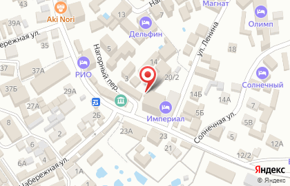 Гостиница Кругозор на карте
