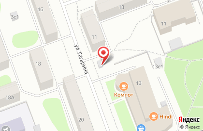 Магазин и киоск Каргополочка на улице Гагарина на карте