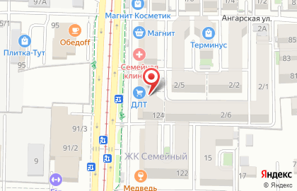 Фирменный салон шкафов-купе Е1 на Московской улице на карте