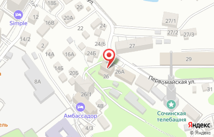 PR в Сочи на карте