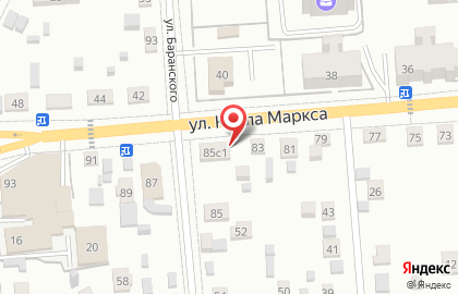 Страховой агент на улице Карла Маркса на карте