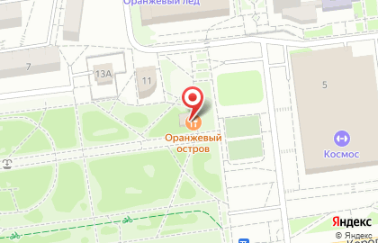 Ресторан быстрого обслуживания Остров на улице Королёва на карте