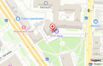 Столовая в Омске на карте