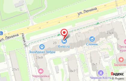 EXIST на улице Ленина на карте