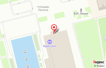 Дворец спорта Кристал на карте