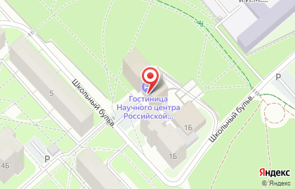 Гостиница Научный центр РАН на карте