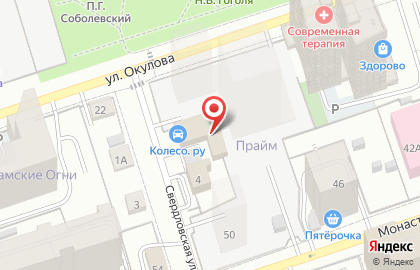 Колесо Пермь на карте