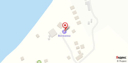 База отдыха Волжанка на карте
