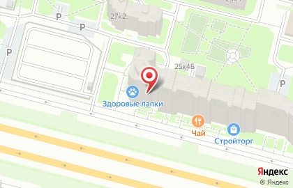 Магазин автозапчастей Транзит на Комендантском проспекте на карте