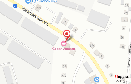 Комплекс Серая Лошадь на Набережной улице на карте