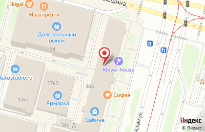 Роспечать, Приморский район на Стародеревенской улице на карте