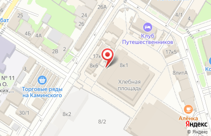 Магазин овощей и специй в Центральном районе на карте