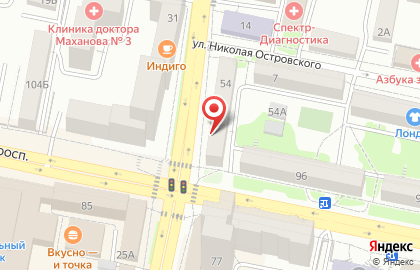 Центральная детская библиотека им. А. Гайдара в Белгороде на карте
