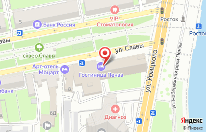 Ресторан Клуб путешественников в Ленинском районе на карте