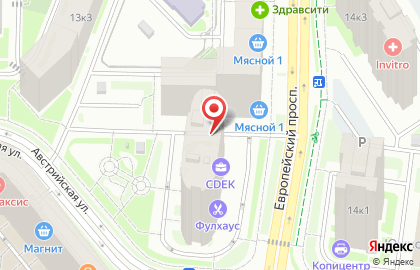 Компьютерный клуб HeadShot на Европейском проспекте на карте