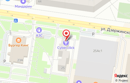 Компьютерный клуб Cyber Click на карте