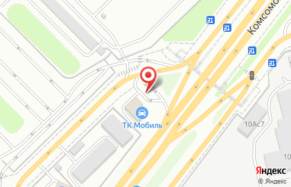 Технический центр Роснефть на Лужнецкой набережной на карте