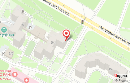 Салон-парикмахерская Лолита на Академическом проспекте на карте