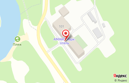 Амакс Парк-отель на карте
