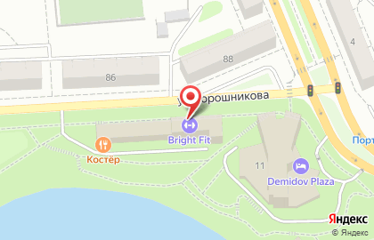 Фитнес-клуб Брайт Фит в Екатеринбурге на карте
