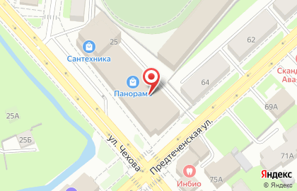 БалтБет на улице Чехова на карте