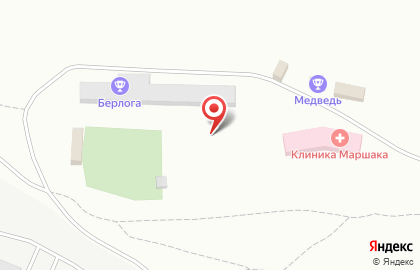Берлога в Кировском районе на карте