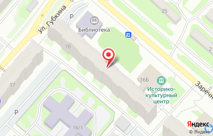 Банкомат Открытие на Заречной улице, 16 в Мегионе на карте
