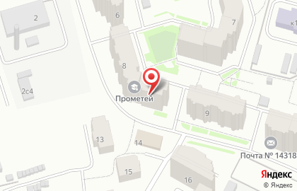 Прометей Звенигород на карте
