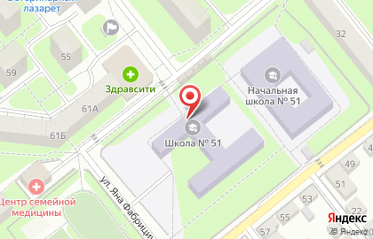 Секция каратэ Сито-рю в Советском районе на карте