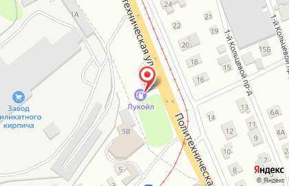 СТО Лукойл-Югнефтепродукт на Политехнической улице на карте