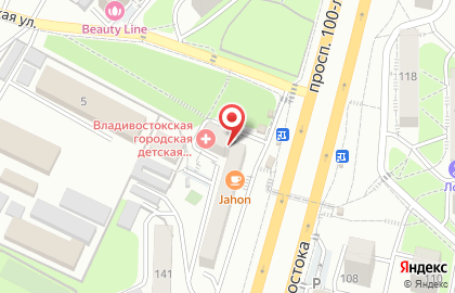Фотокопицентр на проспекте 100-летия Владивостока на карте