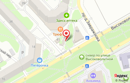 Киоск фастфудной продукции Шаурма №1 на улице Профессора Никулина на карте