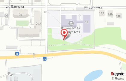 Автостоянка на Чернореченском шоссе, 2в на карте