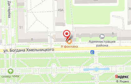 Мастерская по ремонту бытовой и цифровой техники на улице Богдана Хмельницкого на карте