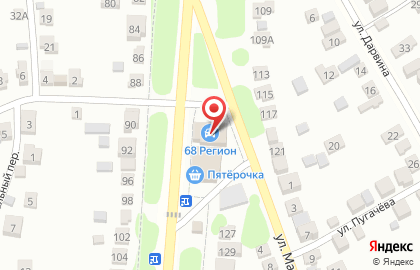 Магазин автозапчастей 68 Регион на карте
