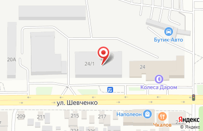 Юридическая компания Гарант в Дзержинском районе на карте