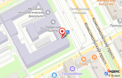 Столовая в Перми на карте