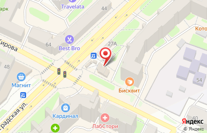 Антей на Октябрьской улице на карте