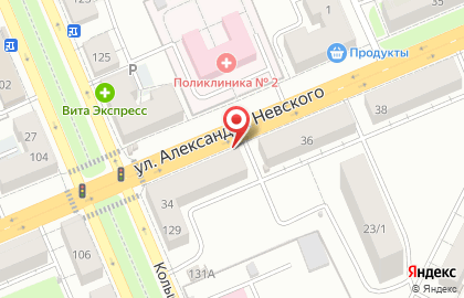 БОСТОН на улице Александра Невского на карте