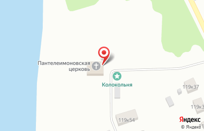 Церковь Пантелеимона Целителя на улице Советской Армии на карте