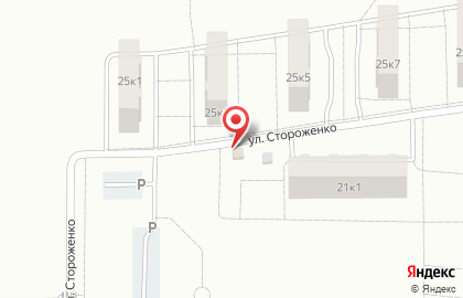 Продуктовый магазин Огонек в Центральном районе на карте