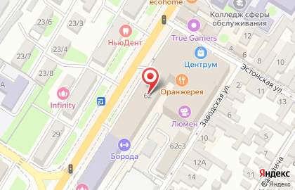Автошкола Микс на Севастопольской улице на карте