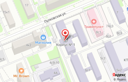 Московский государственный технический университет гражданской авиации в Москве на карте