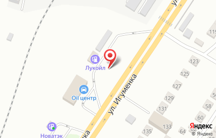 АЗС Лукойл на Томинской улице на карте