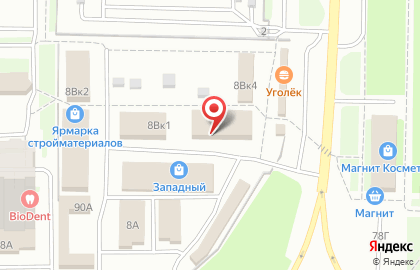 Центр кровли и фасада кровли и фасада на бульваре Космонавтов на карте